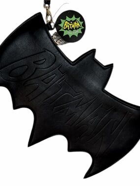 Brand NEW DC Comic Batman Bat Signal Clutch Bag Wristlet Purse BIOWORLD NWT Tags